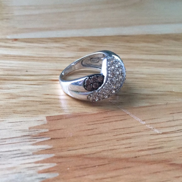 Jewled sterling ring - Picture 3 of 9